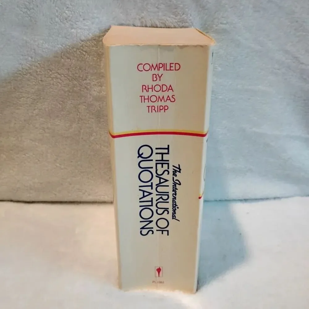 The International Thesaurus of Quotations paperbacl